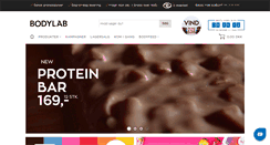 Desktop Screenshot of bodylab.dk
